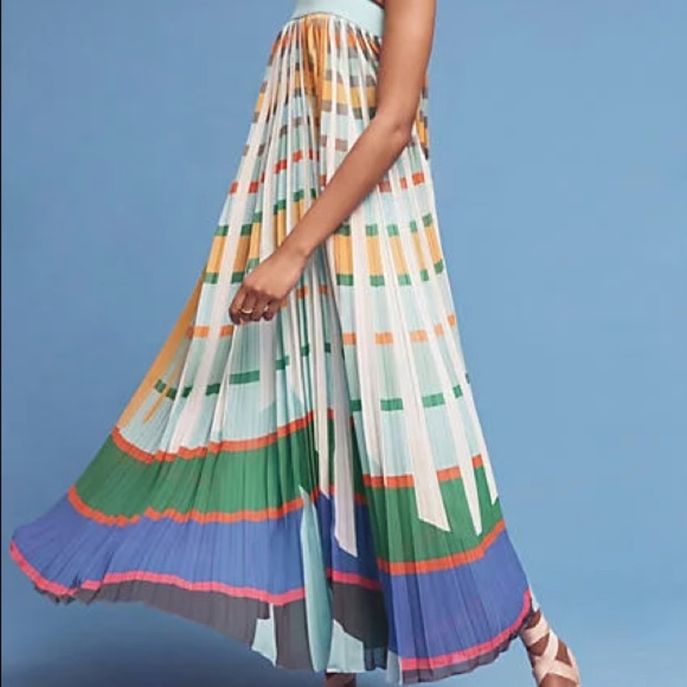 Anthropologie maxi dress